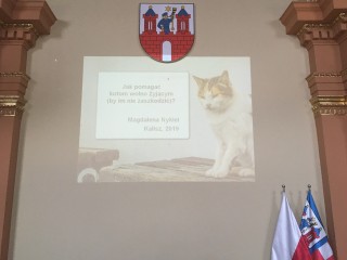 Kalisz 2019, wykład dla UM i osób dokarmiających koty
